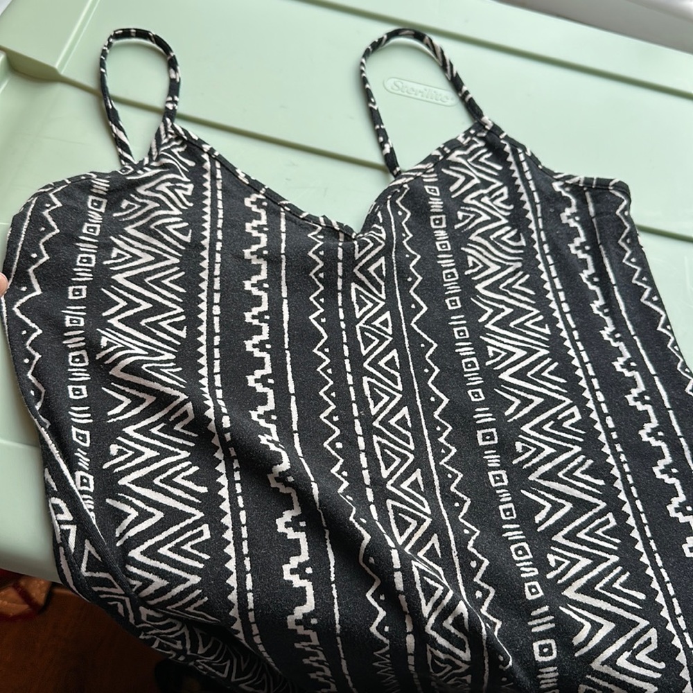 Tribal Print Bodycon Dress